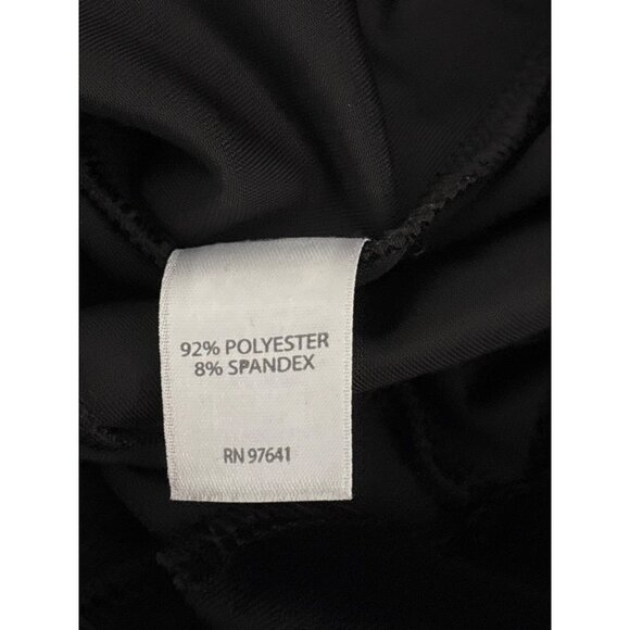 Quiet Luxury J.Jill Blazer Size M Wearever Velvet Black Belted One-Button Jacket - Picture 5 of 14